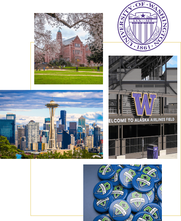 Collage of images of the University of Pittsburgh